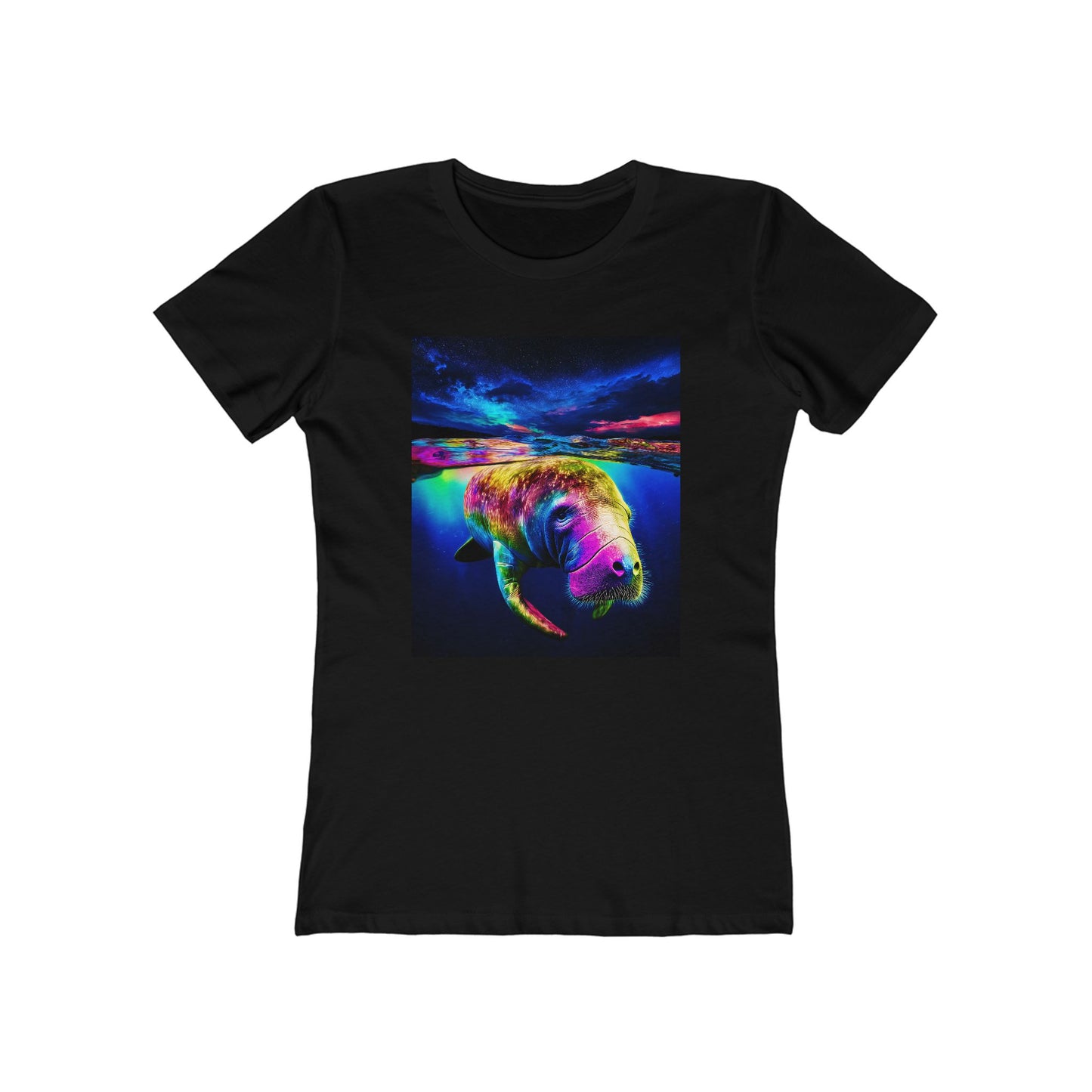 Psychedelic Manatee Tee