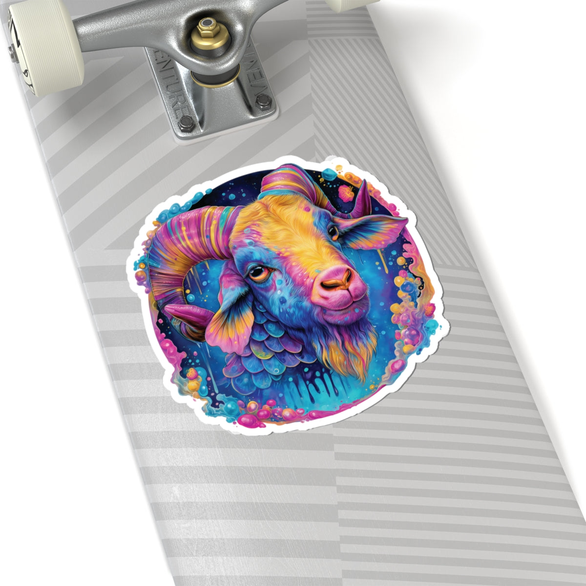 Capricon Sea-Goat Kiss-Cut Sticker