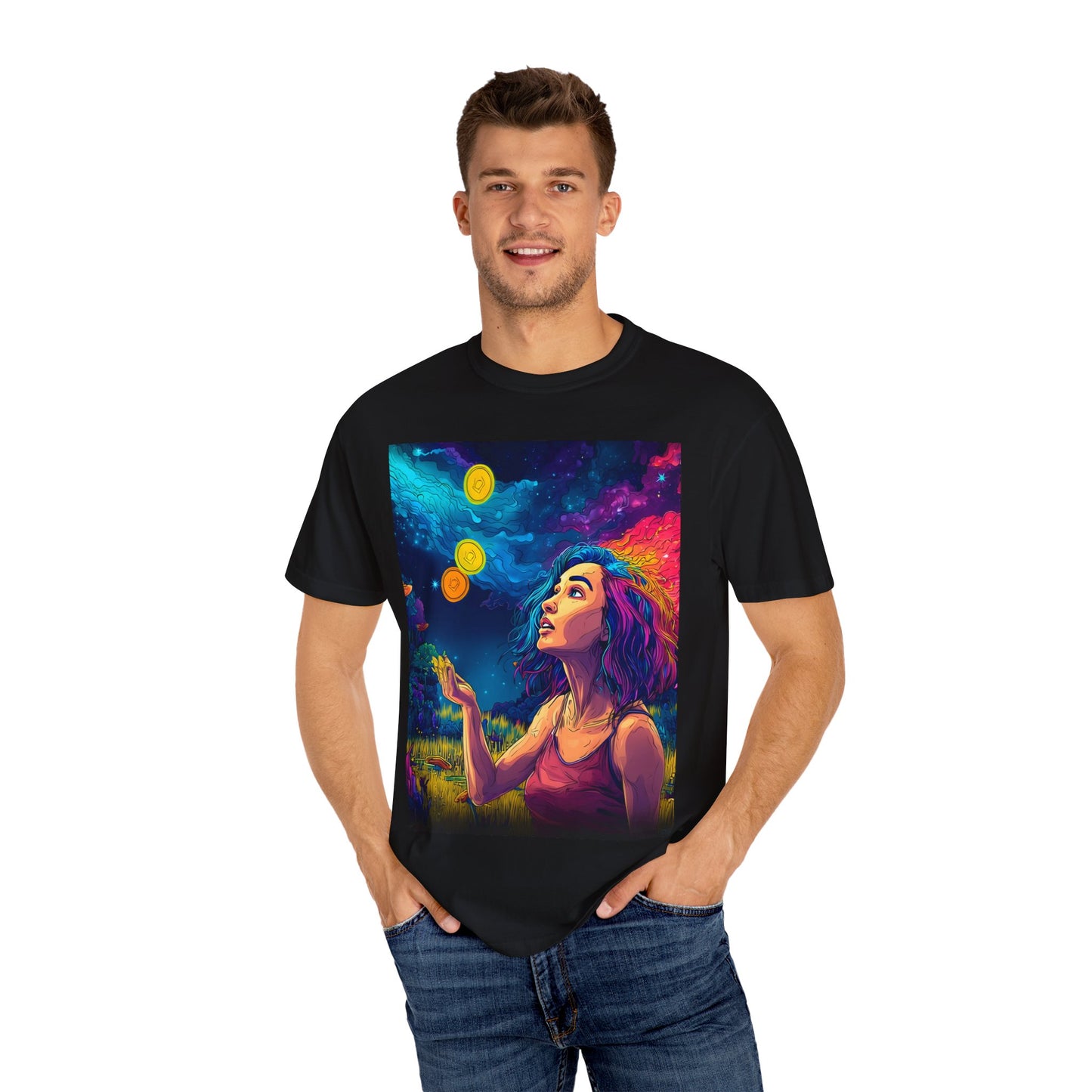 The Change You Seek -- 3 of Pentacles, Tarot Lover Tee Shirt