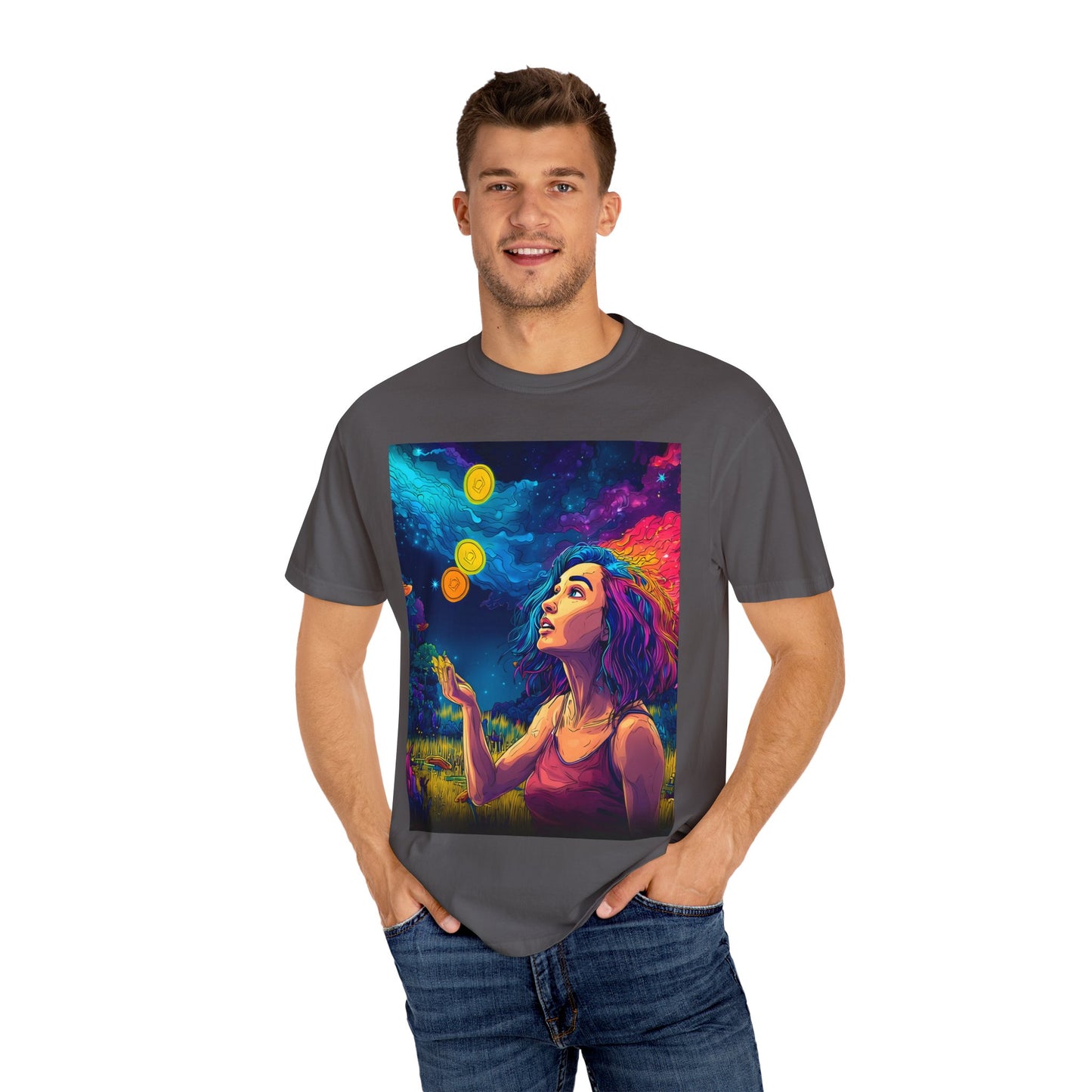 The Change You Seek -- 3 of Pentacles, Tarot Lover Tee Shirt