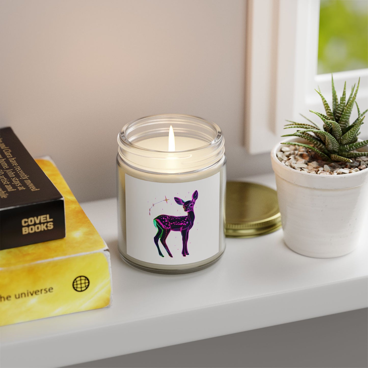 Soul Stain 1st Year Fawn Aries Logo Candle