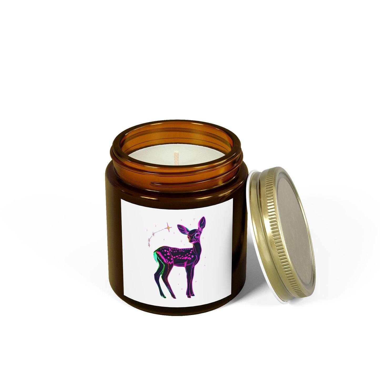 Soul Stain 1st Year Fawn Aries Logo Candle