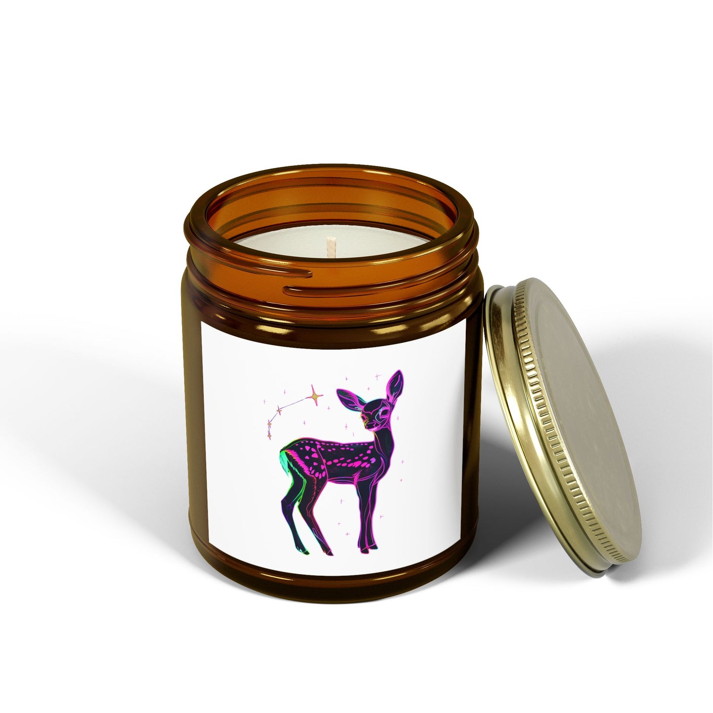 Soul Stain 1st Year Fawn Aries Logo Candle