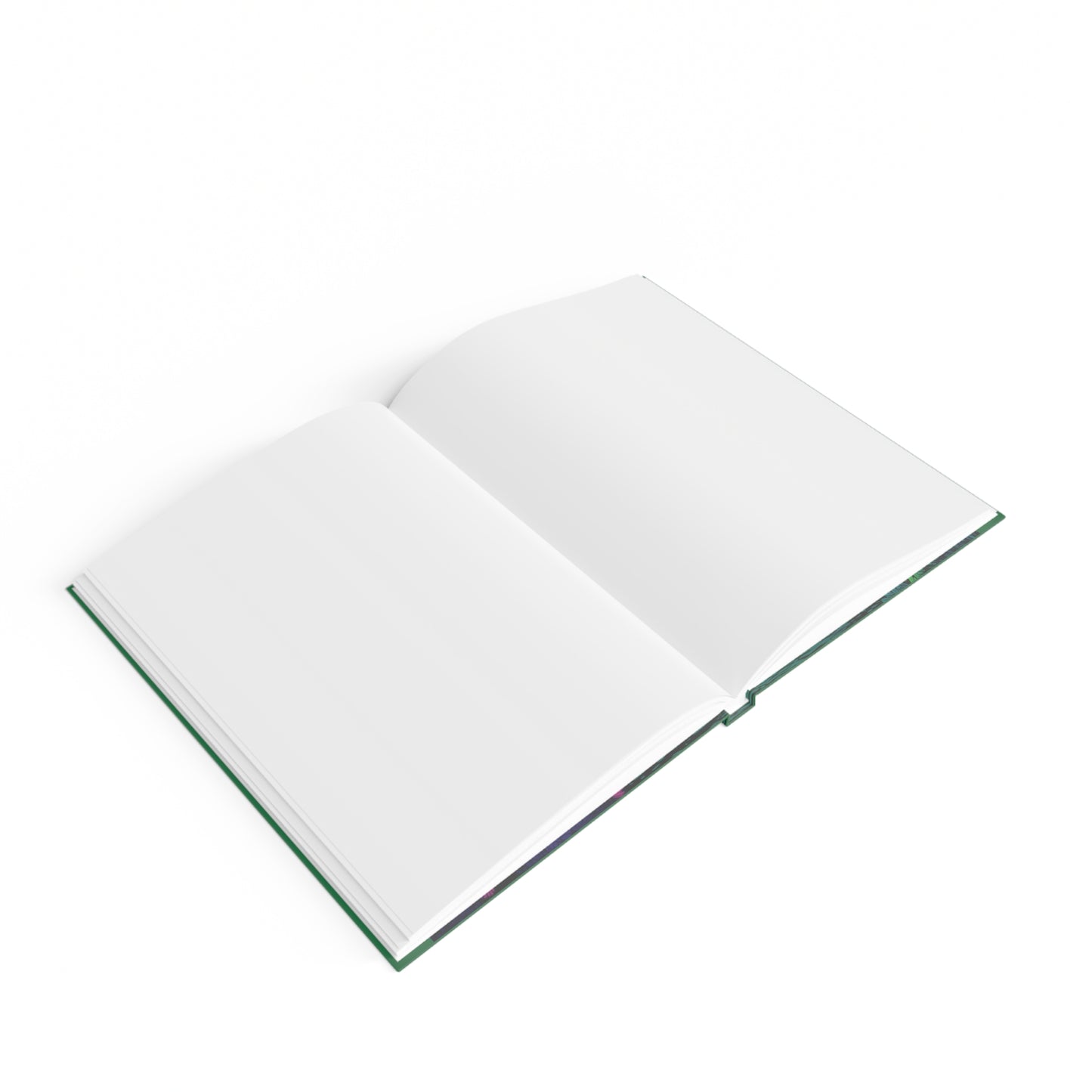 Psychedelic Mayan Jungle Hardbound Notebook – Totems & Carvings, Hyper-Detailed Vibrant Illustration
