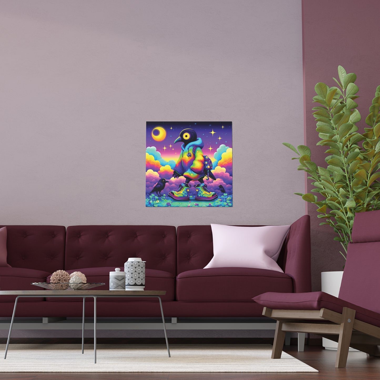 The Skywalker Crow – Neon Dream Poster