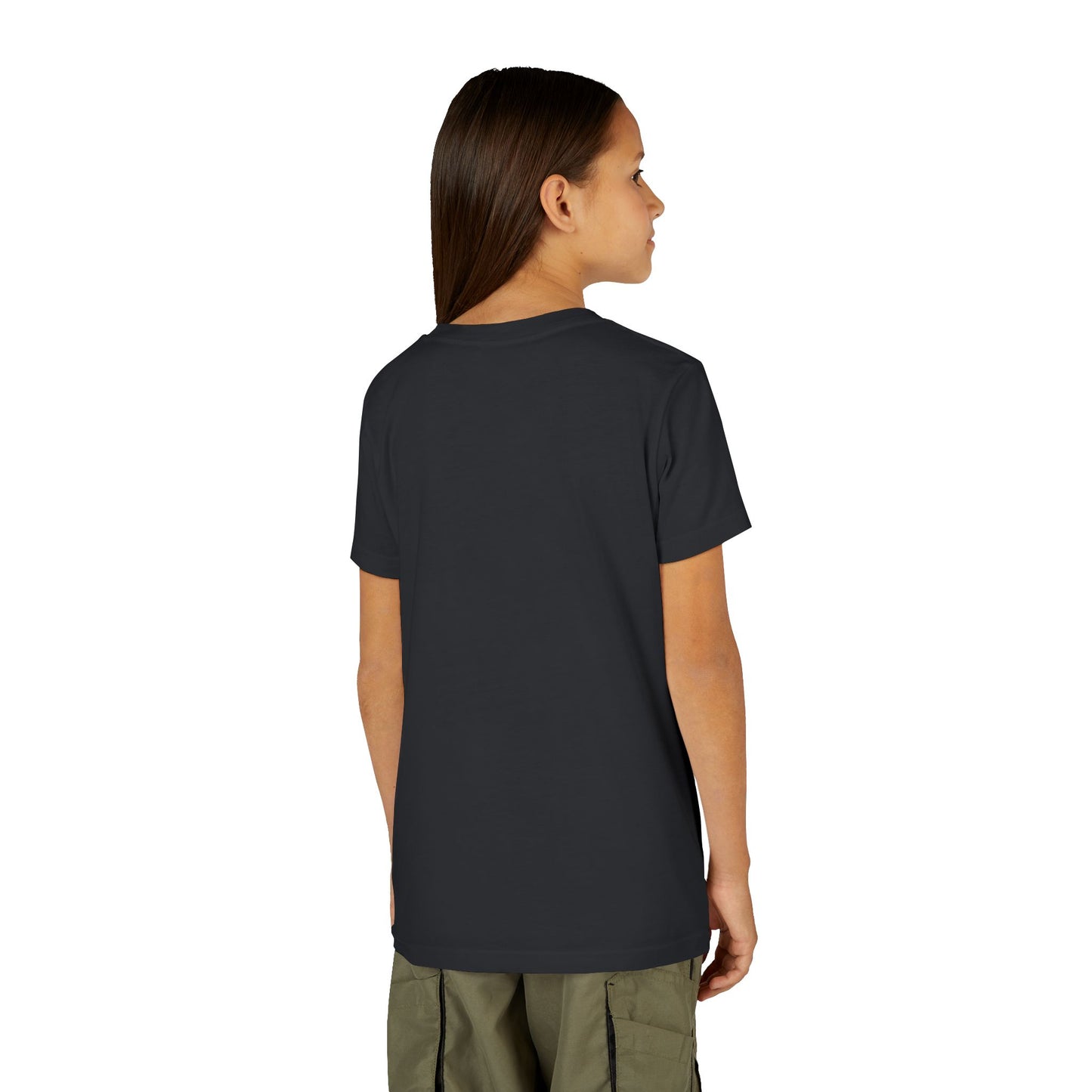Whut U Lookin At!? Goofy Border Collie Sarcastic Youth Short Sleeve Tee