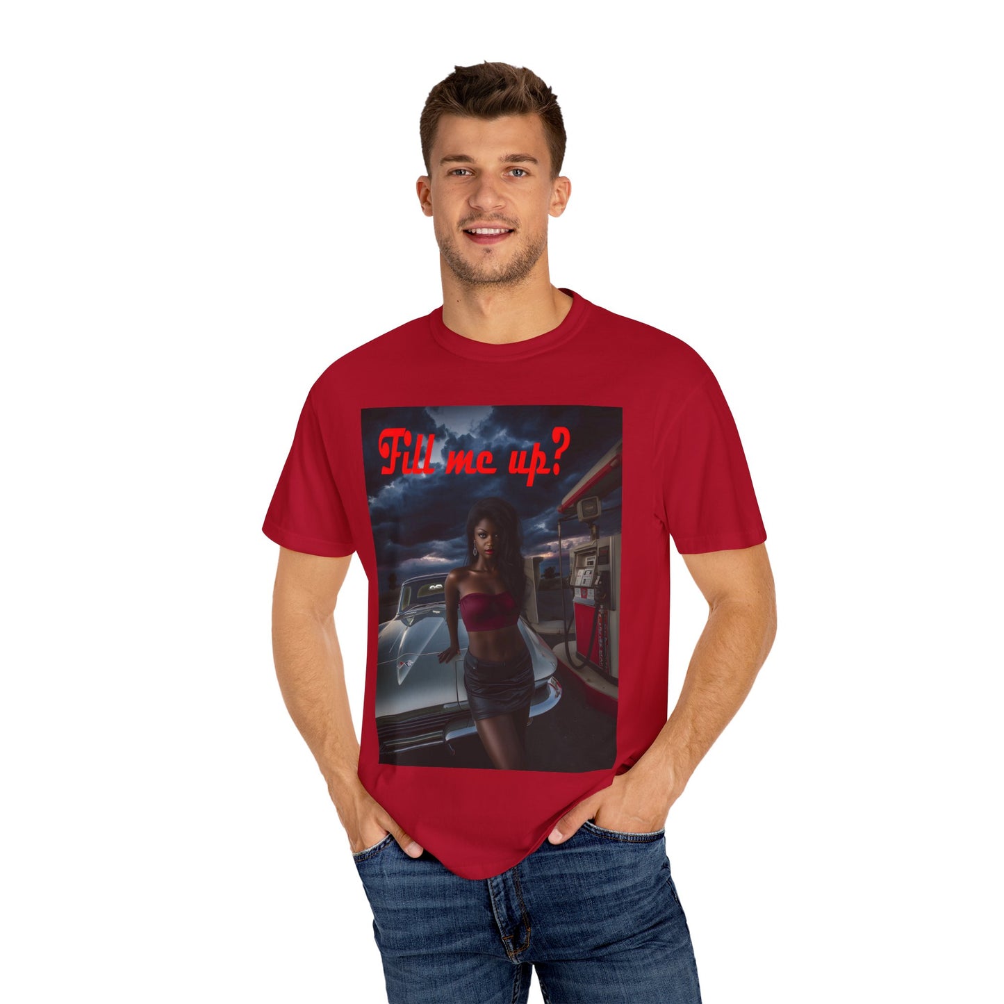 Fill Me Up? Unisex T-Shirt -- Innuendo Dirty Humor