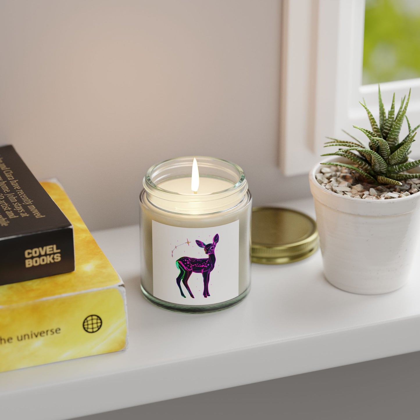 Soul Stain 1st Year Fawn Aries Logo Candle