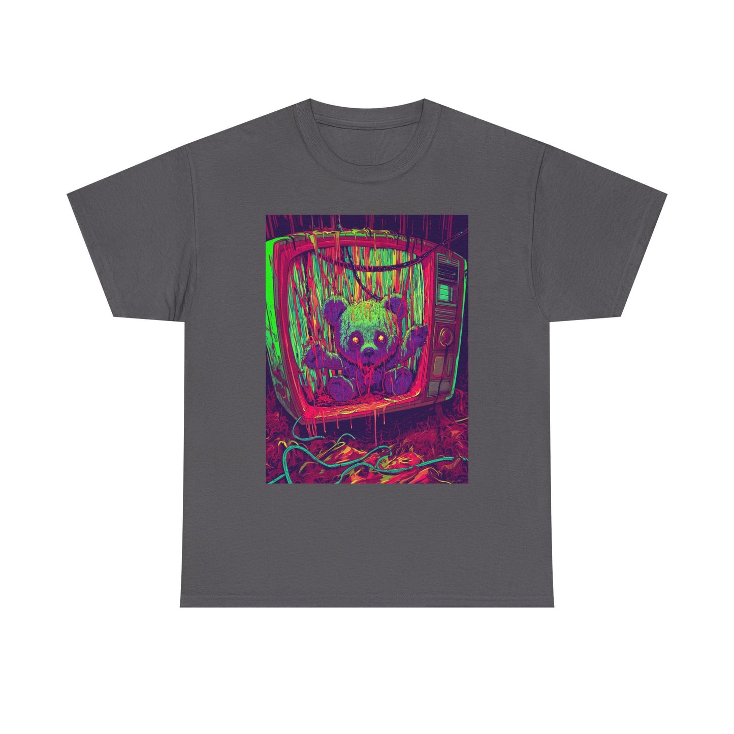 Psychedelic Horror Bear Tee