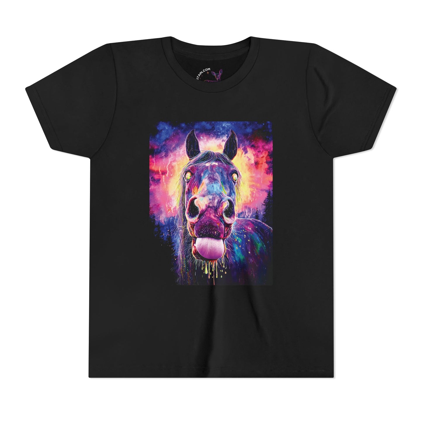 Trippy Drippy Horse Kid's Tee