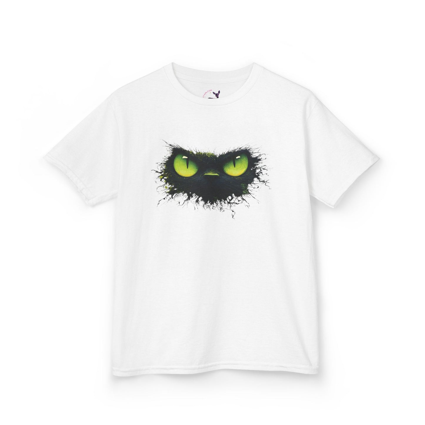Angry Cat Face and Tail T-Shirt – Fun Kids Graphic Tee