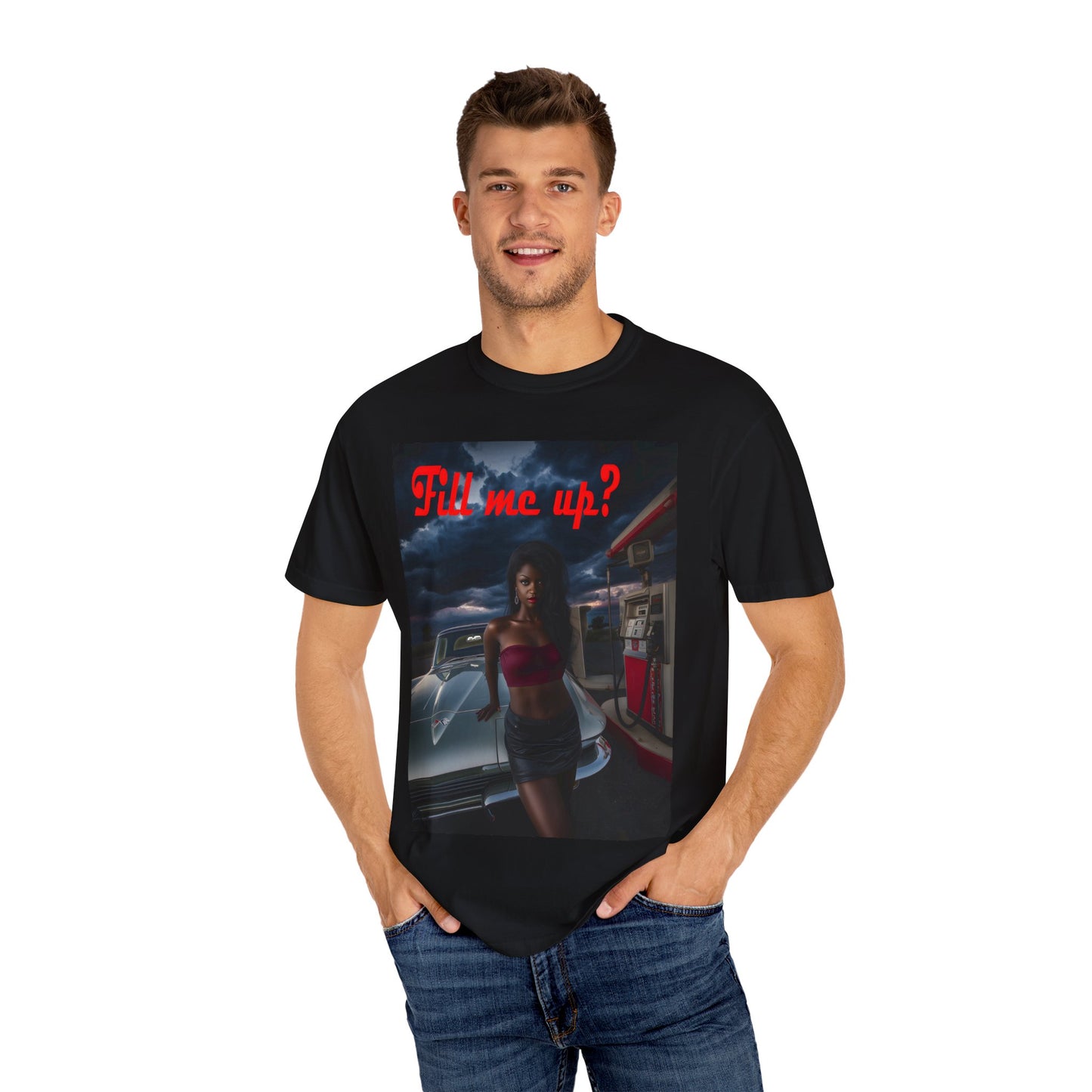 Fill Me Up? Unisex T-Shirt -- Innuendo Dirty Humor