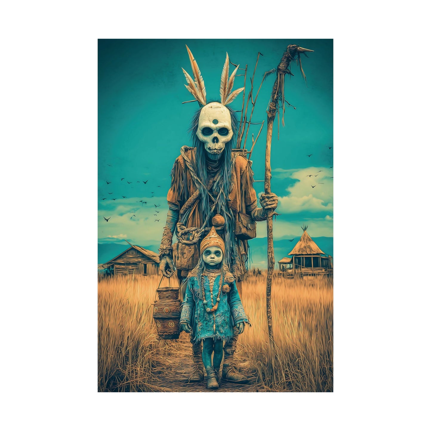 Otherworldly Traveler Poster - The Future Is Yours, Little One