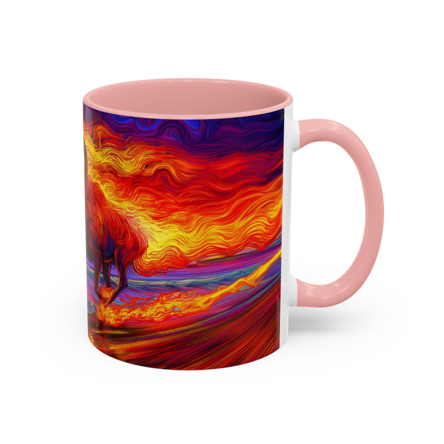 Fiery Ram Coffee Mug -- Aries, Fire Element Decor