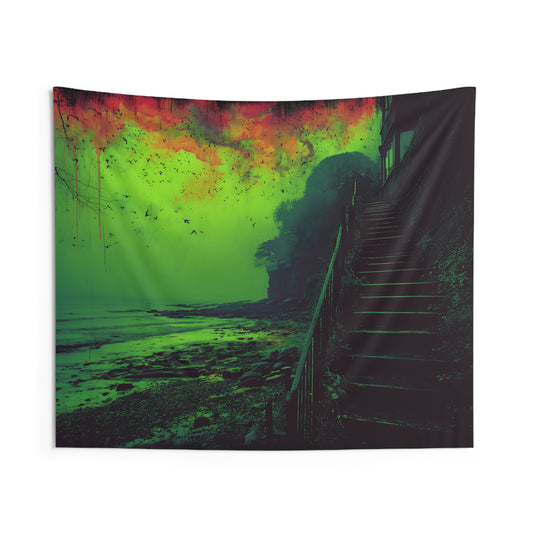 Liminal Beach Steps - Tapestry