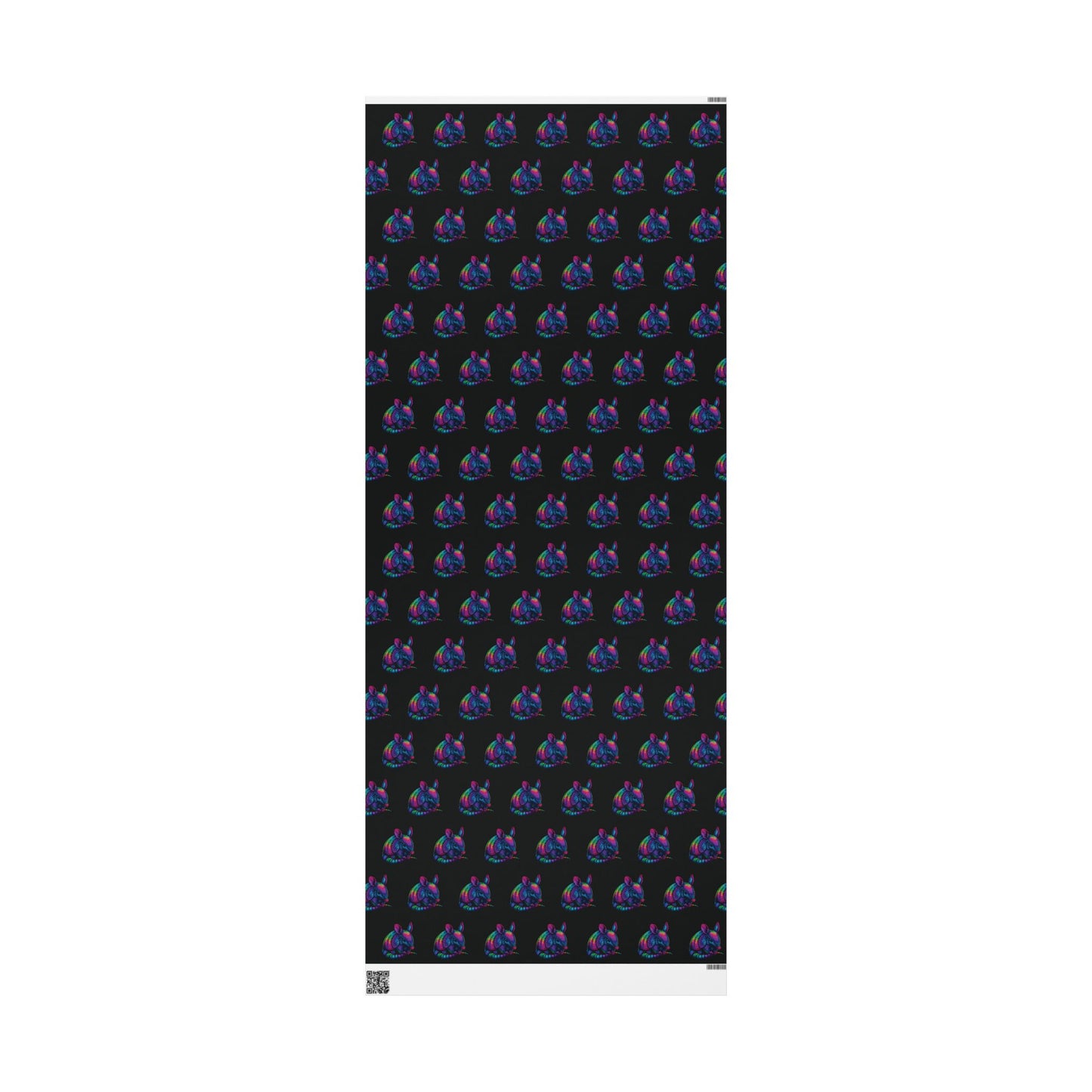 Psychedelic Armadillo Wrapping Paper Roll
