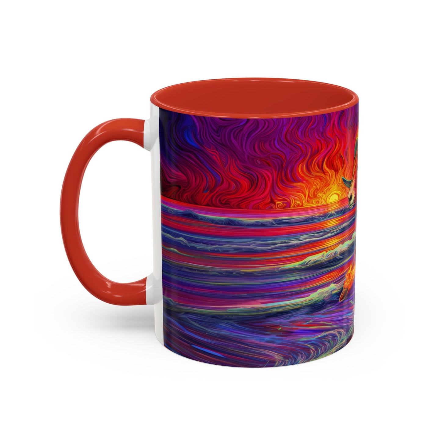 Fiery Ram Coffee Mug -- Aries, Fire Element Decor