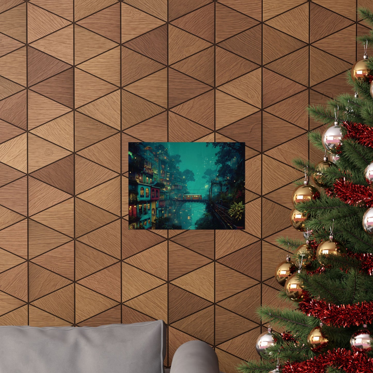 Surreal Cityscape - Get Lost In Art - Poster