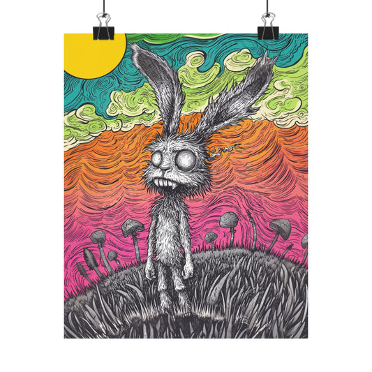 Bad Day Bunny Poster