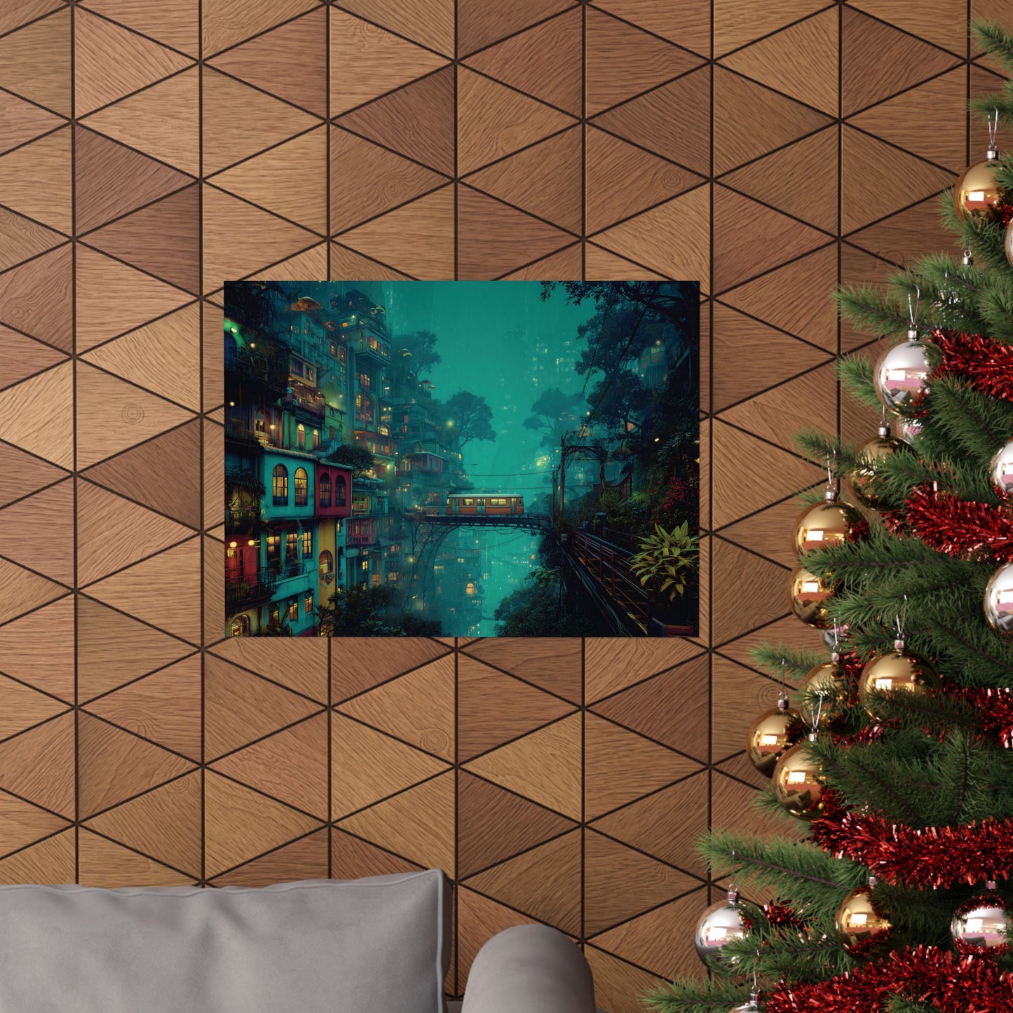 Surreal Cityscape - Get Lost In Art - Poster