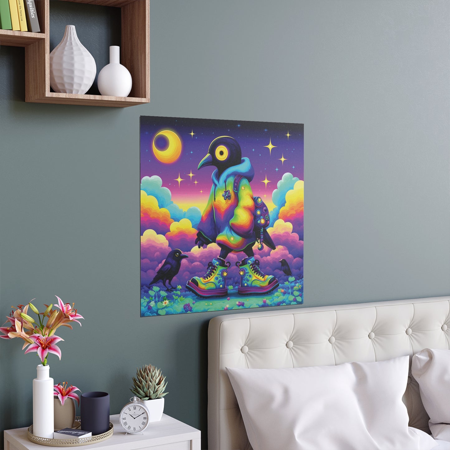 The Skywalker Crow – Neon Dream Poster