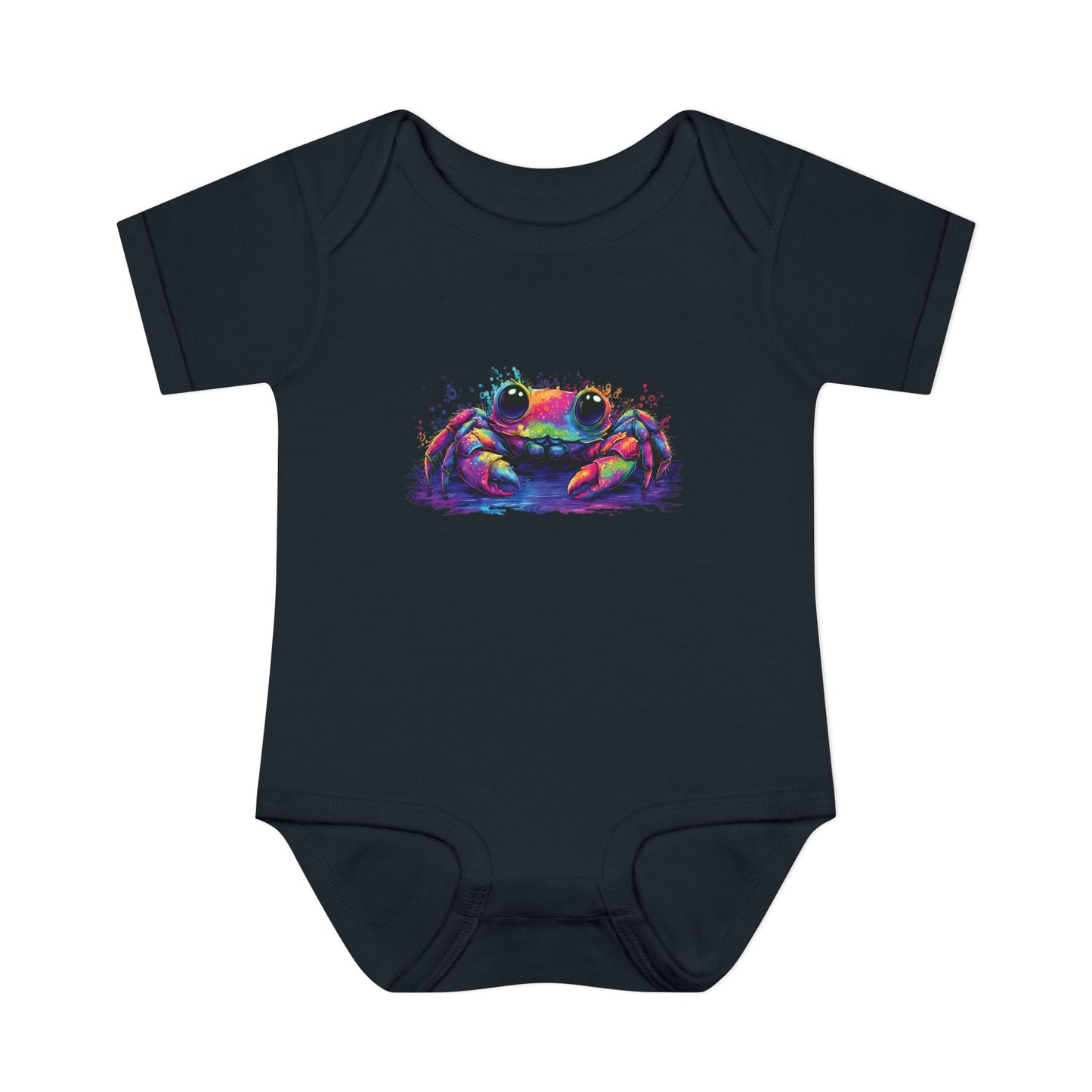Zodiac Cancer Crab Baby Bodysuit – Water Sign Newborn Gift