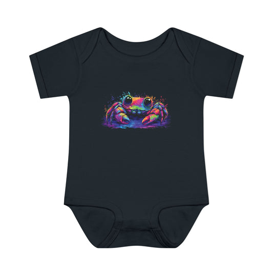 Zodiac Cancer Crab Baby Bodysuit – Water Sign Newborn Gift