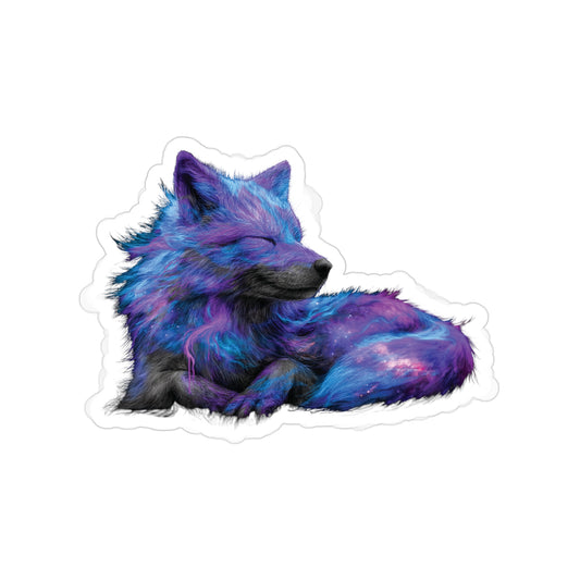 Astral Wolf - Die-cut Outdoor Sticker