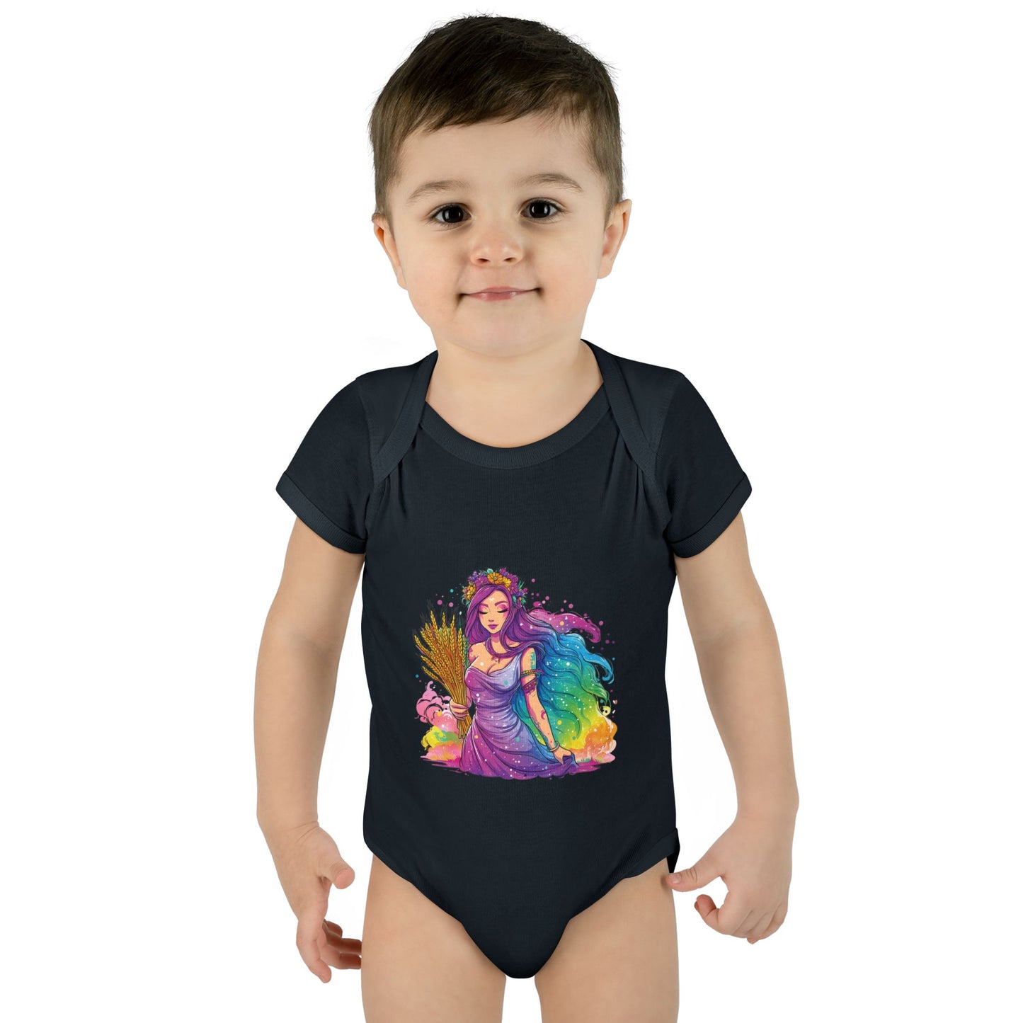 Virgo Baby Bodysuit – Zodiac Infant Outfit for Little Earthlings