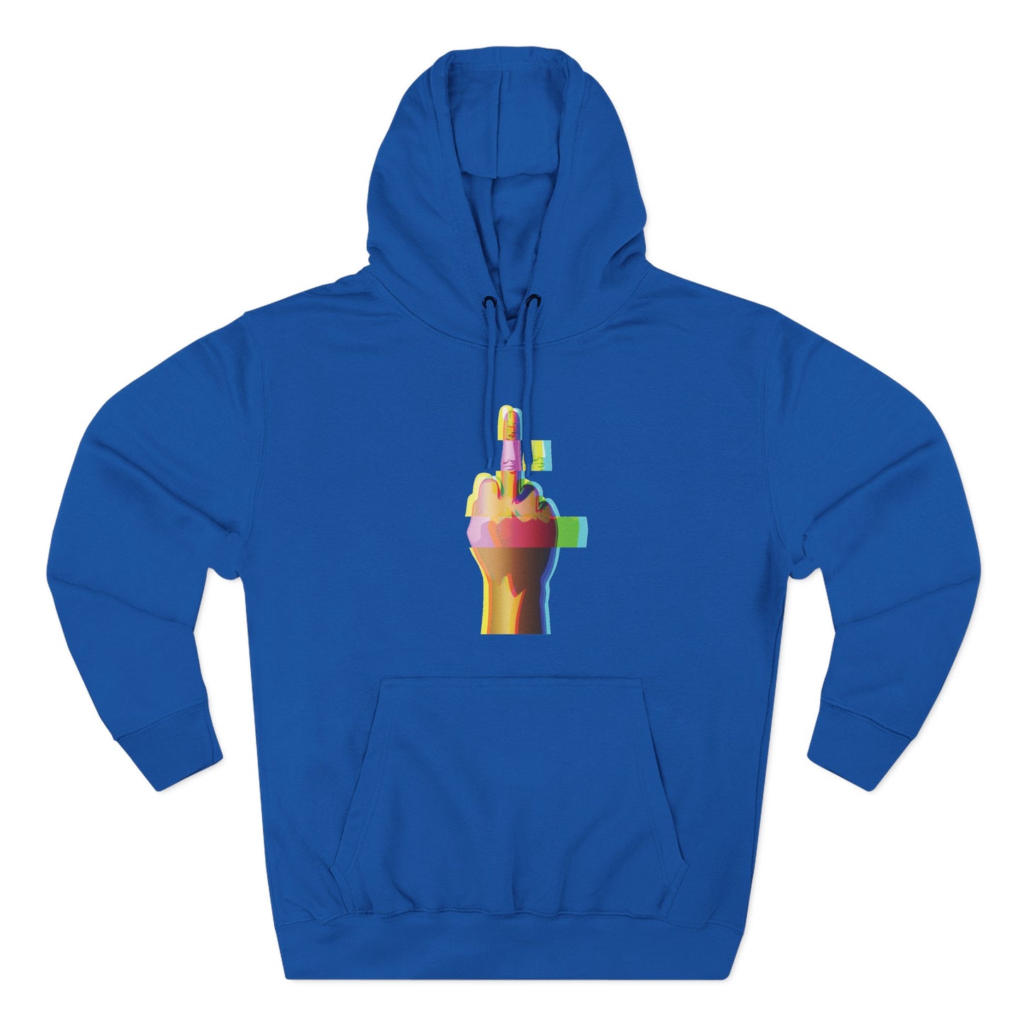 Glitching Finger – Defiant Energy Hoodie