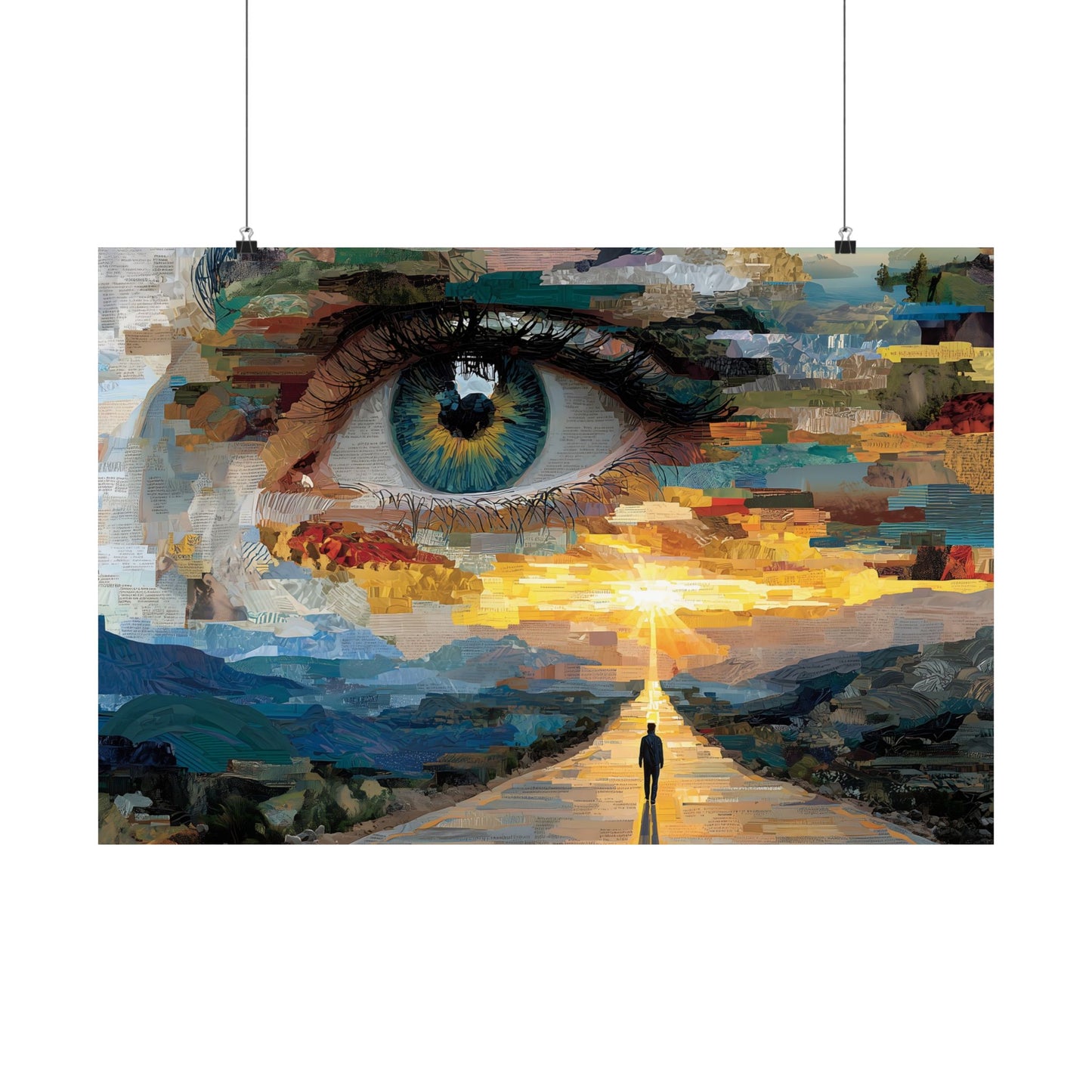Surreal Road Ahead - Poster