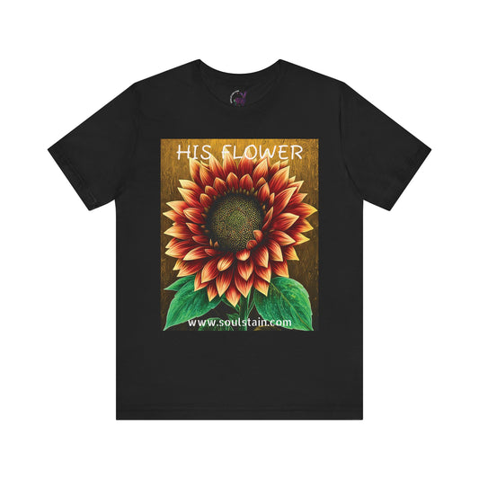 His Flower Couples Shirt – Matching Bee & Flower Tee - Soft Material