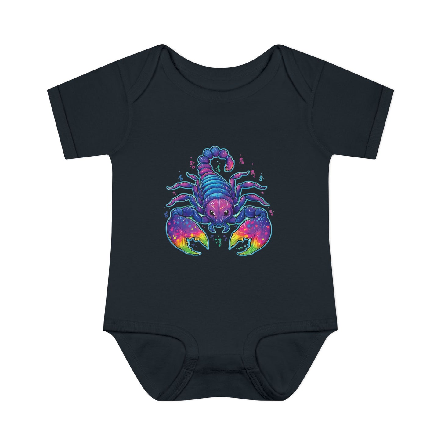 Colorful Scorpio Baby Bodysuit – Zodiac Infant Outfit