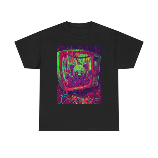 Psychedelic Horror Bear Tee