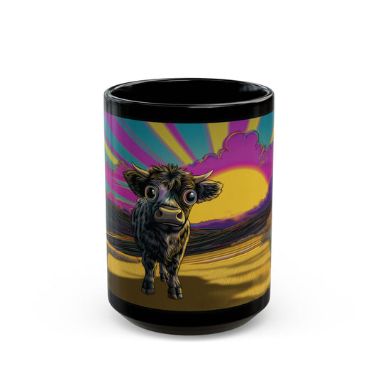 Trippy Cow Coffee Mug