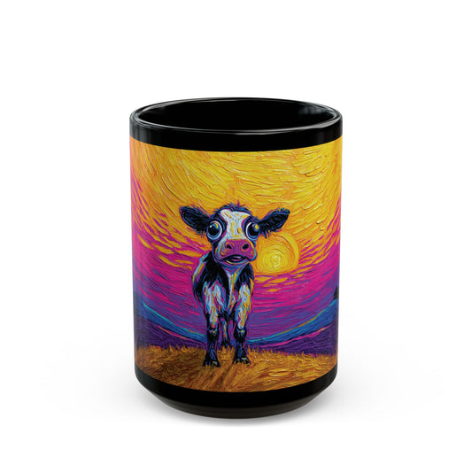 Adorable Colorful Cow Mug