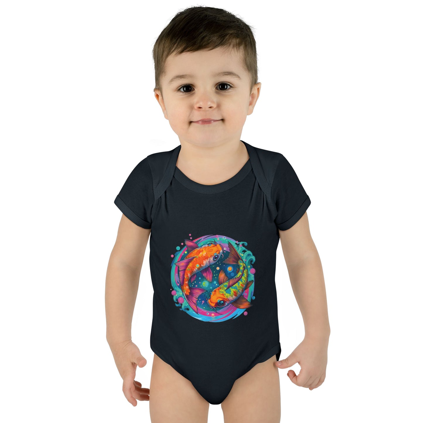 Zodiac Pisces Baby Bodysuit – Celestial Gift for Tiny Fish Souls - Water Sign Baby