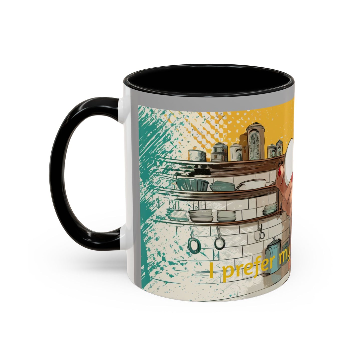 "I prefer my eggs fertilized!" Fertility Themed Mug