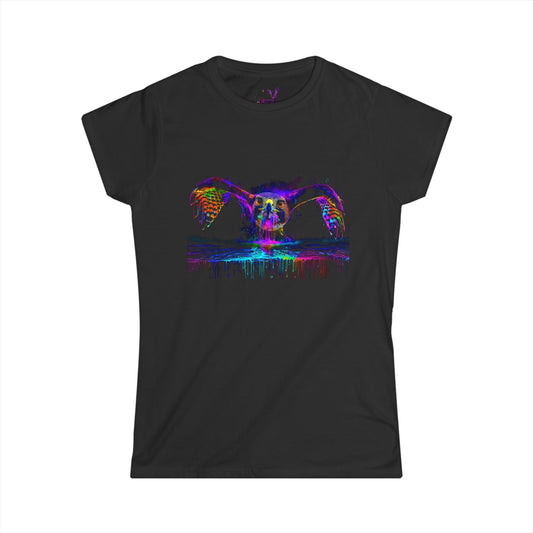 Trippy Drippy Hawk - Women's Softstyle Tee
