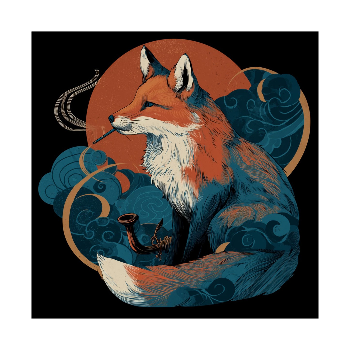 Tokin Fox Poster