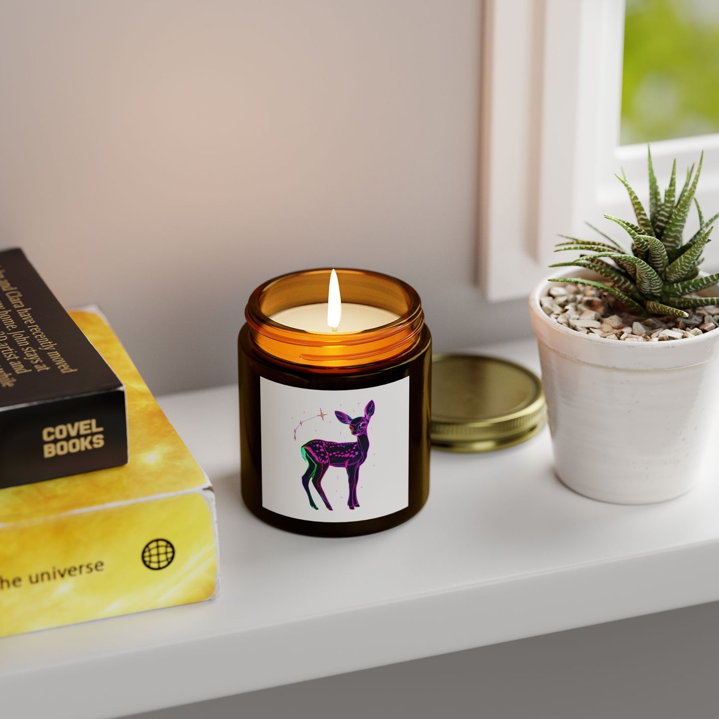 Soul Stain 1st Year Fawn Aries Logo Candle