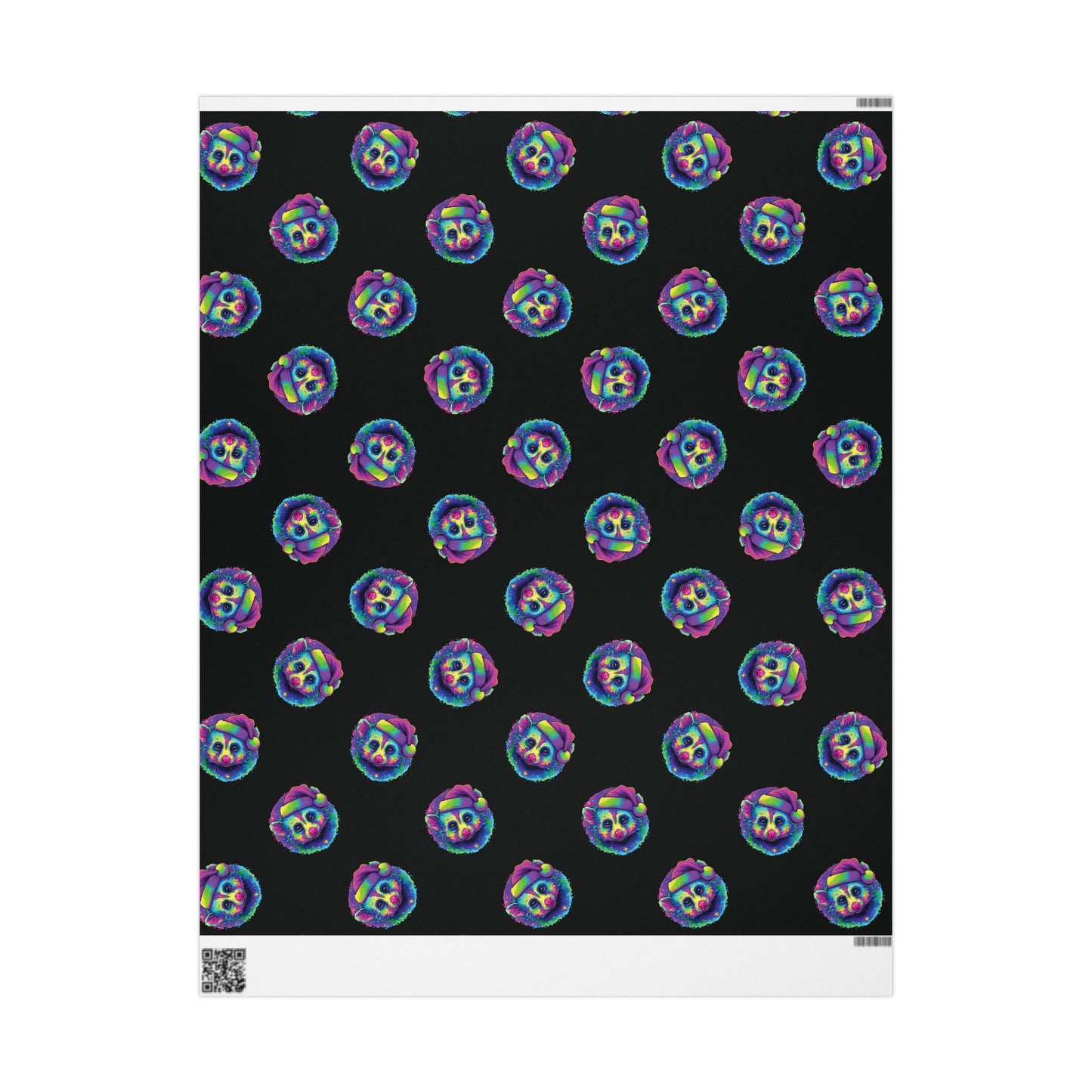 Cute Opossum Christmas Wrapping Paper – Festive Holiday Gift Wrap