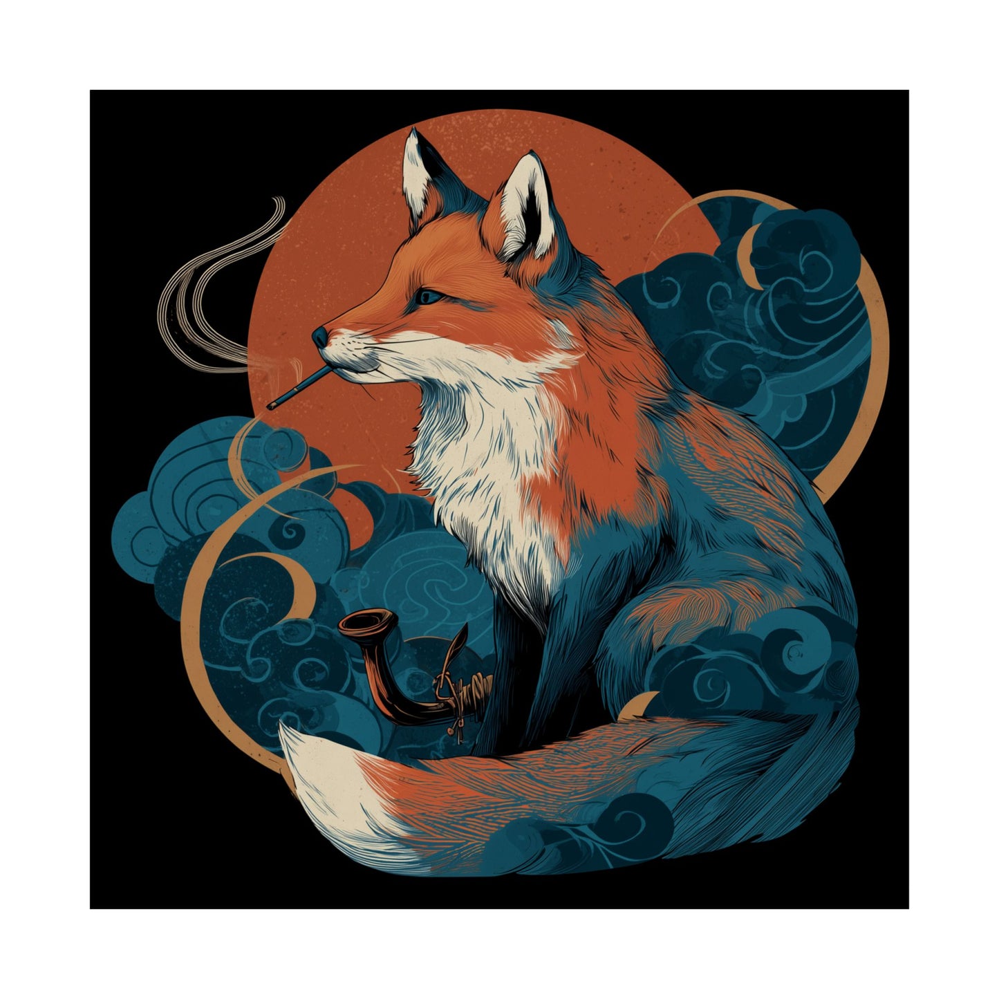 Tokin Fox Poster