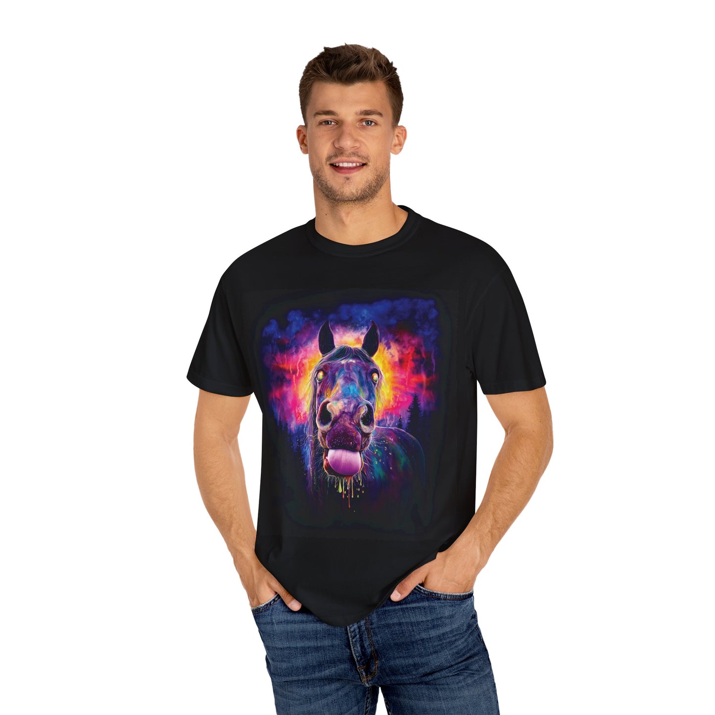 Trippy Drippy Horse Tee