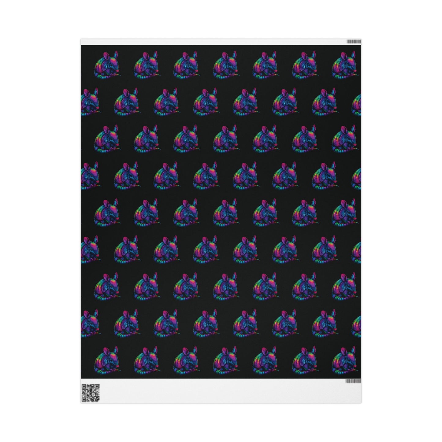 Psychedelic Armadillo Wrapping Paper Roll