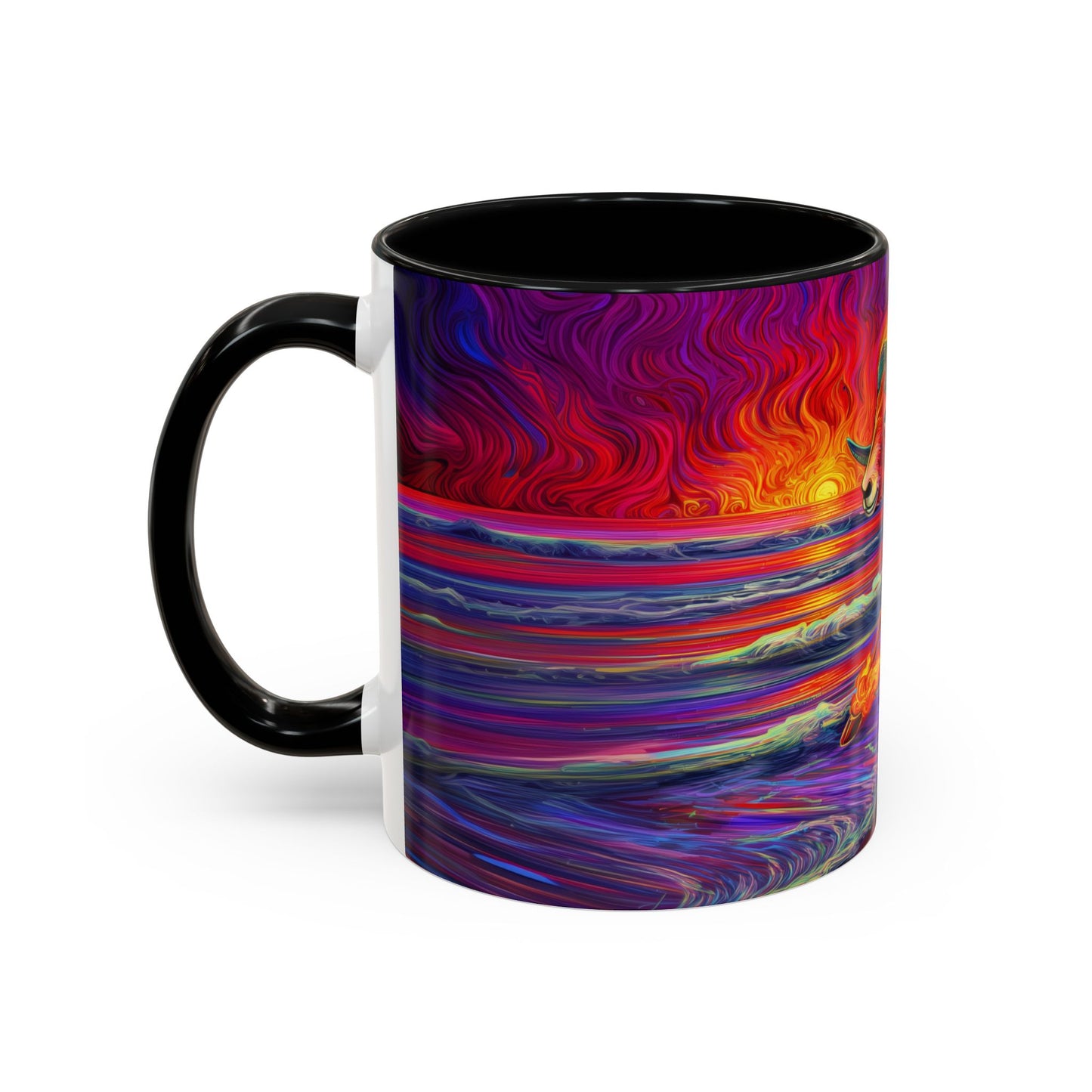 Fiery Ram Coffee Mug -- Aries, Fire Element Decor