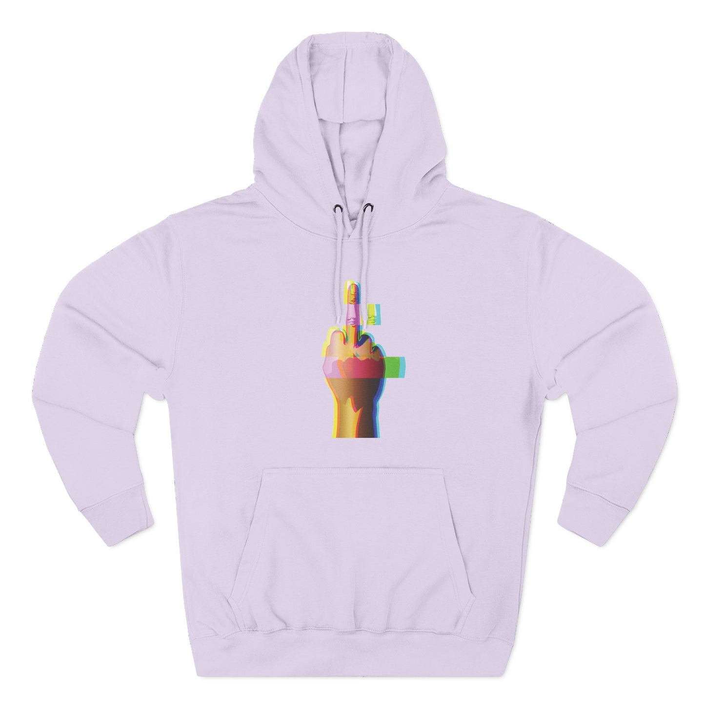 Glitching Finger – Defiant Energy Hoodie