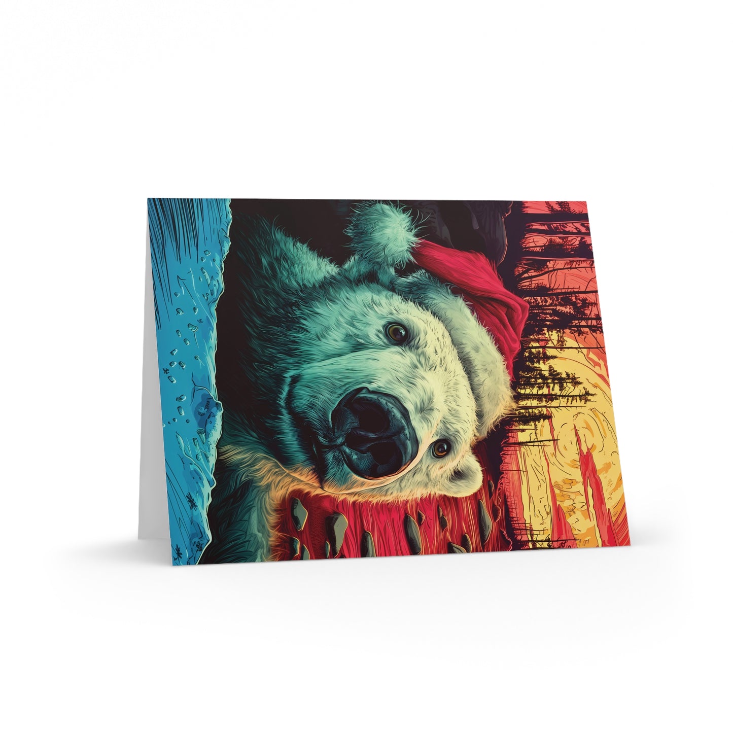 Christmas Card – Polar Bear Edition - 8pcs or 16pcs