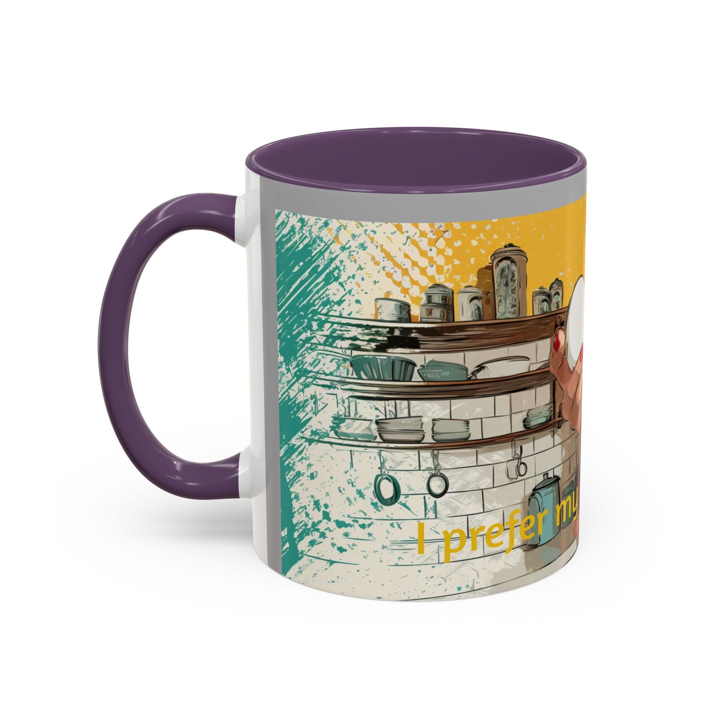 "I prefer my eggs fertilized!" Fertility Themed Mug