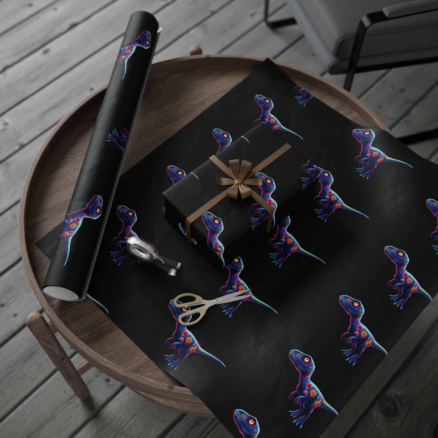 Raptor Wrapping Paper Roll